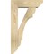 Ekena Millwork Olympic Slat Rough Sawn Bracket w/ Offset Brace, Douglas Fir, 6"W x 18"D x 30"H BKT0604X18X30OLY06RDF - alternate 2